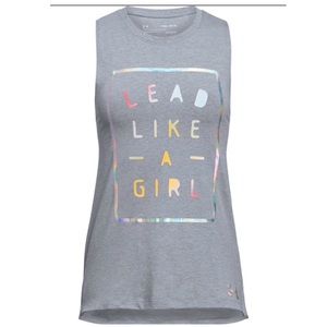 ♦️NWT HP🎉Under Armour Lead Like a Girl Tank , # SPWW